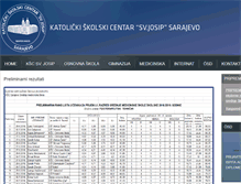 Tablet Screenshot of ksc-sarajevo.com